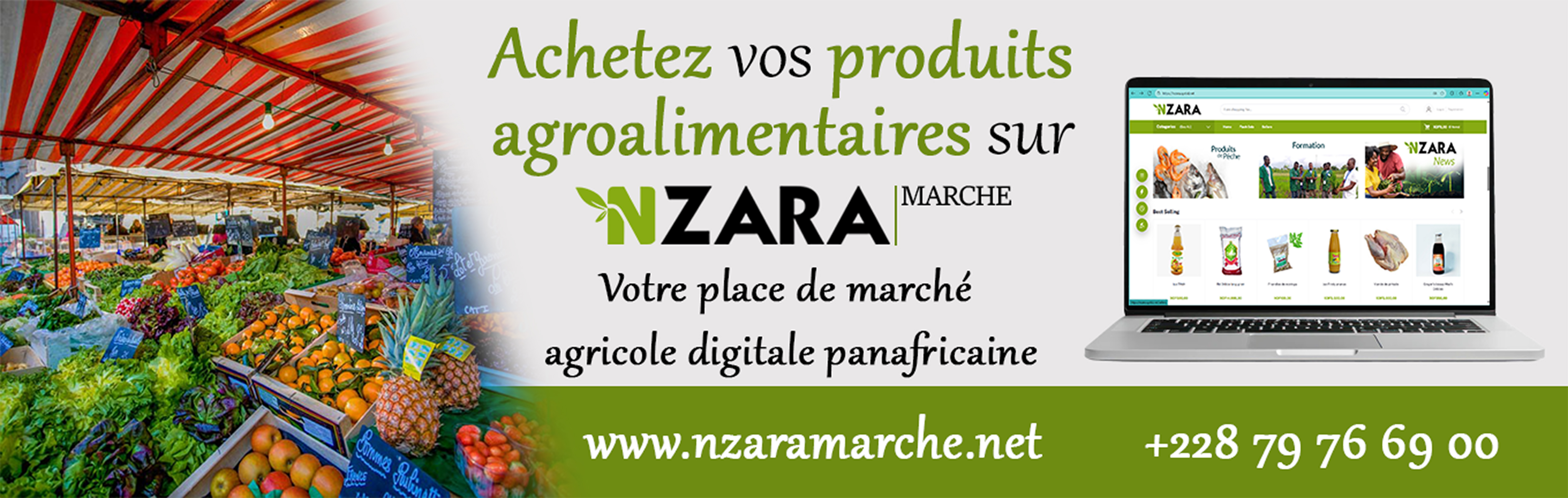 N'ZARA Marché Ads 1