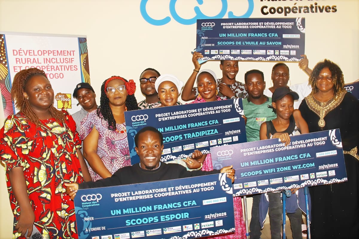 La Maison des Coopératives du Togo finance 05 projets